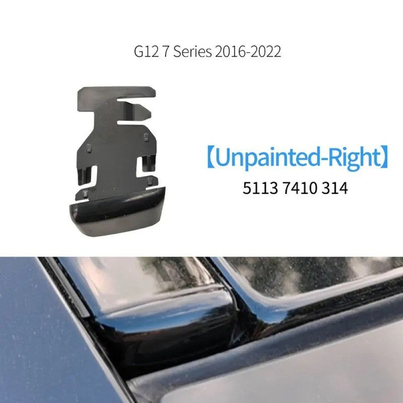 Car Craft Compatible With Bmw 7 Series G11 G12 2016-2022 Car Roof Rail Molding Trim Roof Running Water Cover Plate Plug 51137410314 Right - CAR CRAFT INDIA