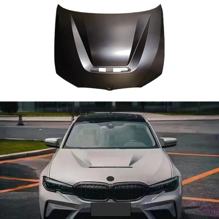 Car Craft Compatible With Bmw 3 Series G20 G28 2019-2022 M3 M3cs Cs Engine Hood Bonnet Iron Gc G20/28-027