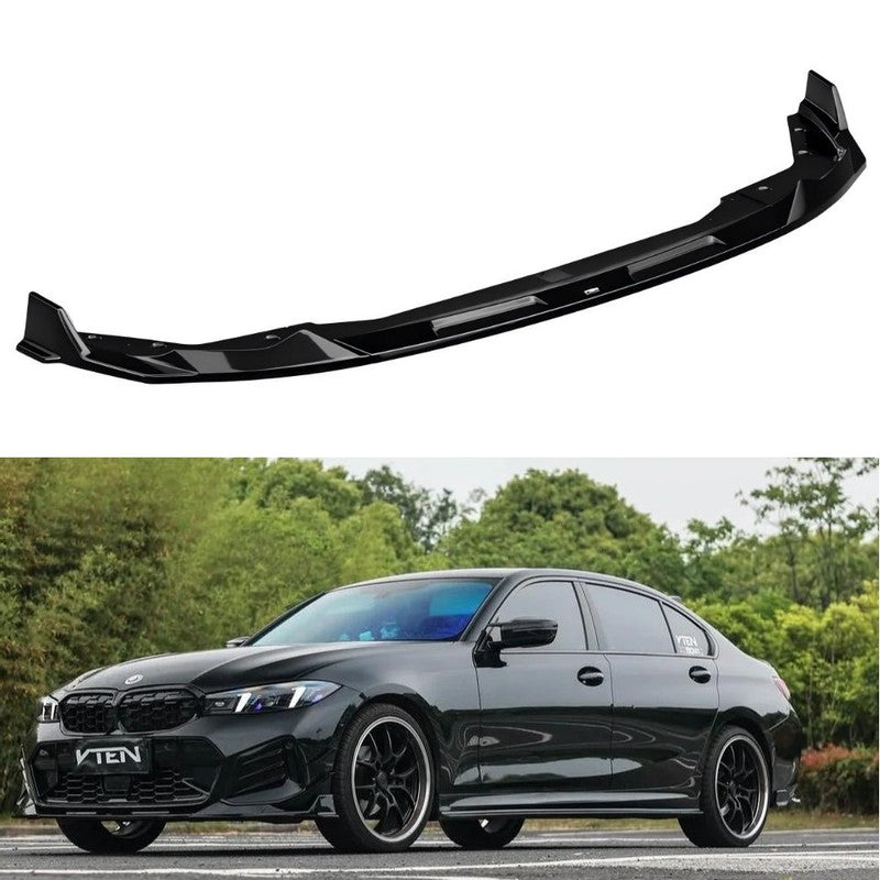 Car Craft Compatible With Bmw 3 Series Lci G20 G28 2023-2026 Front Bumper Lip Splitter Skirt Trim Vten V Ten Style V3