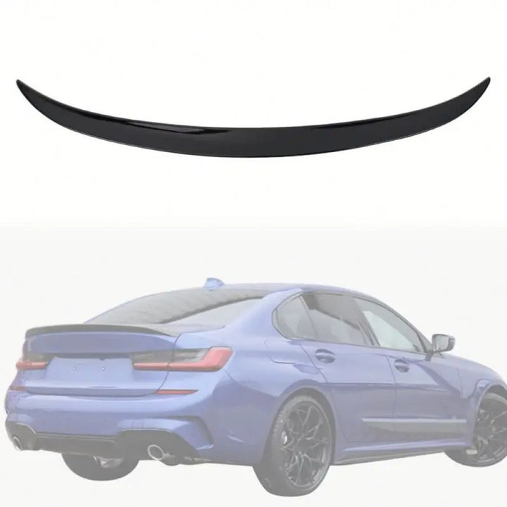 Car Craft Compatible With Bmw 3 Series G20 G28 2019-2025 Rear Trunk Wing Lip Boot Ducktail Spoiler Mp Style Gc G20/28-016/017 Cf Carbon Fiber Looks