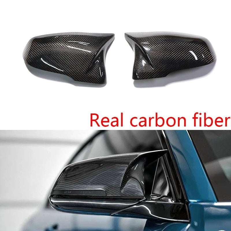 Car Craft Compatible With Bmw X1 F48 16-23 X2 F39 18-23 1 Series F40 17-23 2 Series F44 19-23 Z4 G29 19-25 Side Rear View Wing Mirror Cover Real Carbon Fiber - CAR CRAFT INDIA