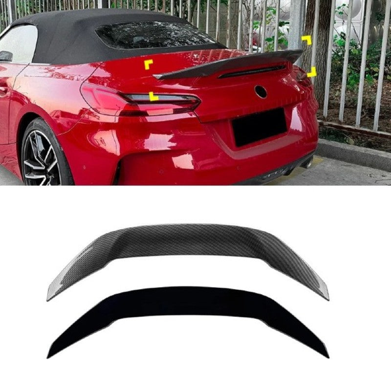 Car Craft Compatible With Bmw Z4 G29 2018-2025 Rear Trunk Wing Boot Roof Lip Spoiler Zst-1454 Gb Glossy Black - CAR CRAFT INDIA