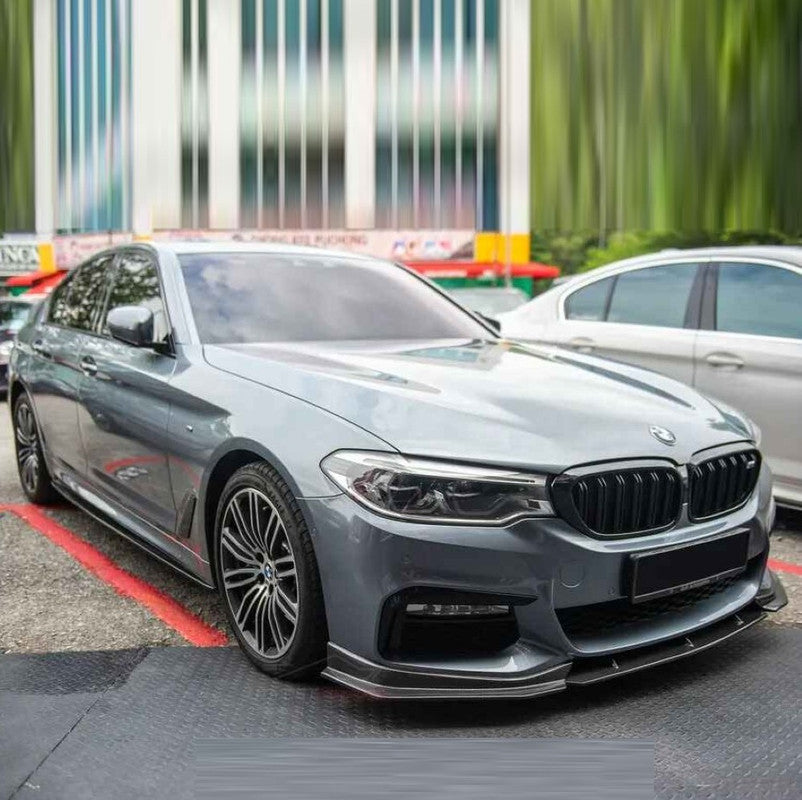 Car Craft Comptible With Bmw 5 Series G30 2018-2021 M Sport M5 Front Bumper Upgraded Bodykit Body Kit Skirts Splitter Front Rear Lip Diffuser Side Skirts Spoiler Trims Cannards Vten Style CC-9080