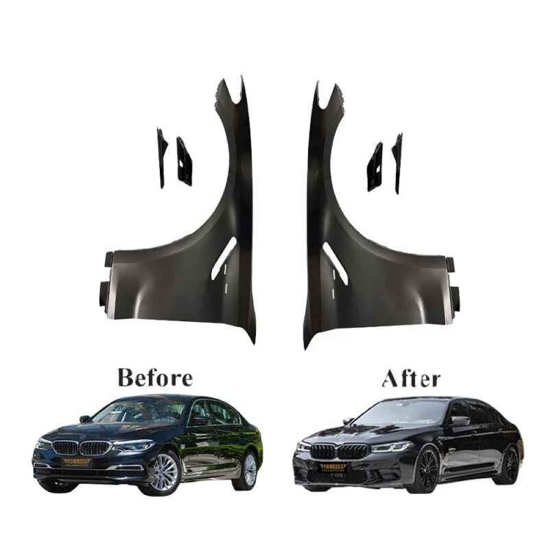 Car Craft Compatible With Bmw 5 Series G30 2018-2024 M Performance M Sports Mt M5 Side Fender Fenders G30/38-044 Gc