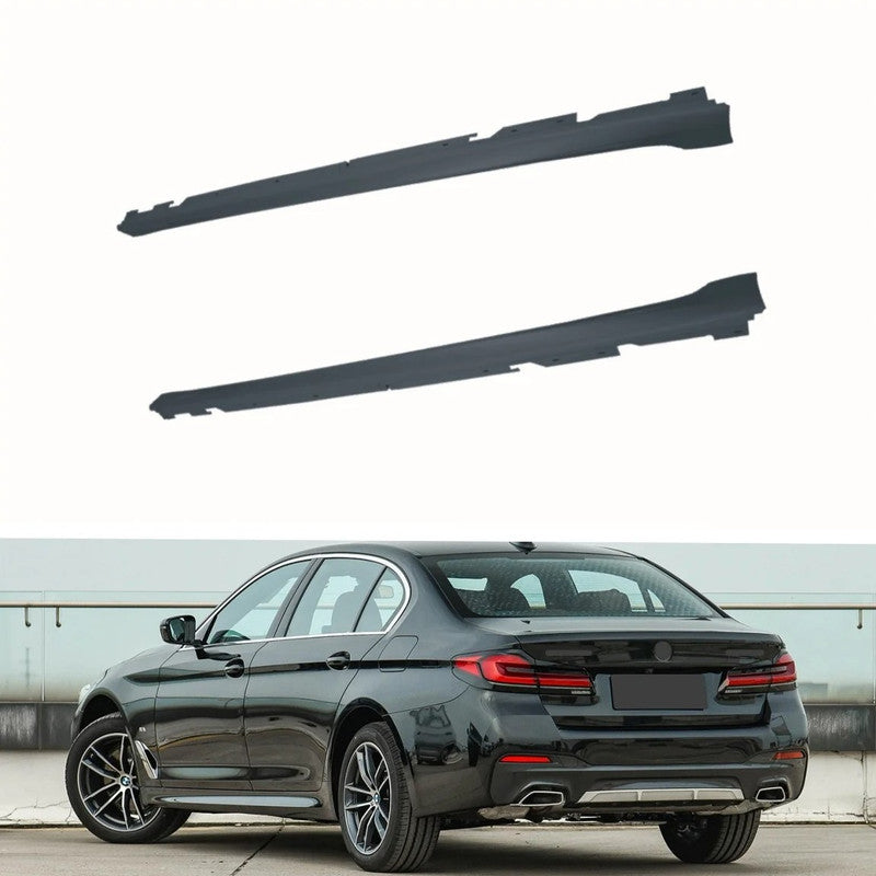 Car Craft Compatible With Bmw 5 Series G30 G38 F90 2018-2023 Upgrade Facelift Convert To M5 M Sport Side Skirt Splitter Running Board G38-013 Long