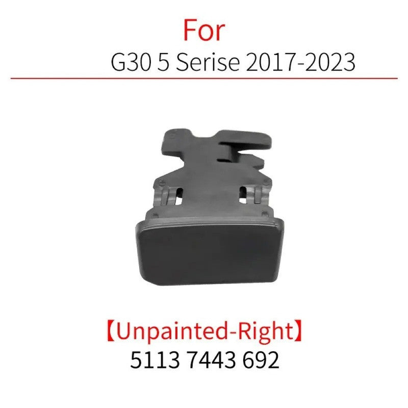 Car Craft Compatible With Bmw 5 Series G30 F90 2017-2023 Car Roof Rail Molding Trim Roof Running Windshield Water Cover Plate Plug 5117443691-r Right Unpainted