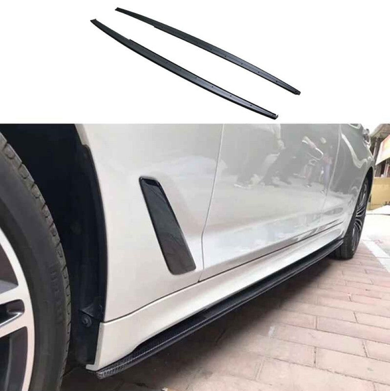 Car Craft Compatible With Bmw 5 Series G30 2018-2023 M Performance M Sports Mt M5 Side Skirt Splitter Extension Glossy Black G30-014 Gb Gc