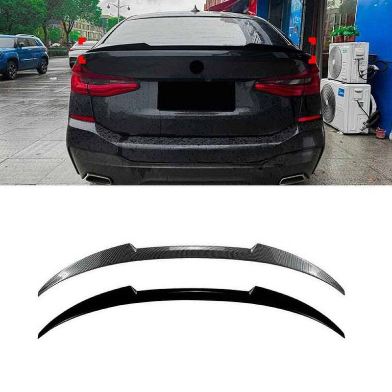Car Craft Compatible With Bmw 6 Series G32 2017-2025 Rear Trunk Wing Boot Lip Roof Spoiler Zst-1595 Gb Glossy Black
