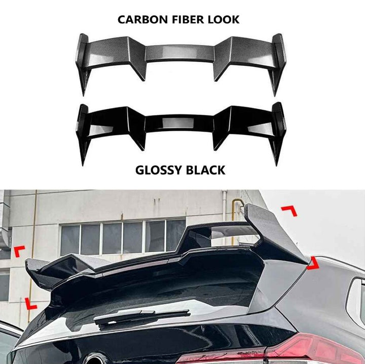 Car Craft Compatible With Bmw X3 G45 2025+ Trunk Wing Lip Boot Rear Spoiler M Sport M Performance Mp Style Zst-1125 Cf Carbon Fiber Look - CAR CRAFT INDIA