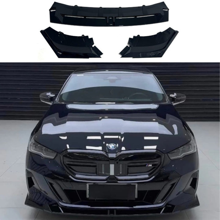 Car Craft Compatible With Bmw 5 Series G60 2024+ Front Bumper Lip Splitter Skirts Trim V Ten Vten Style - CAR CRAFT INDIA