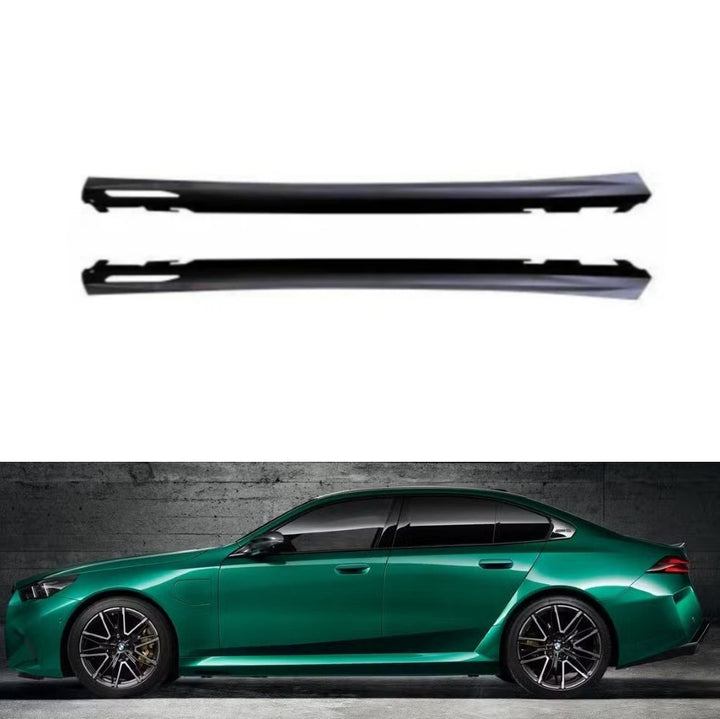 Car Craft Compatible With Bmw 5 Series G60 2024+ Upgrade Facelift Convert To M5 Mt M Tech M Sport M Performance Side Skirt Splitter Running Board Short Gc G60 019