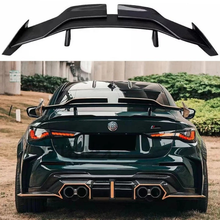 Car Craft Compatible With Bmw 2 Series G87 3 Series G20 G28 G80 G82 G22 M3 M4 M5 5 Series G60 G68 Z4 G29 G90 G26 G23 Rear Trunk Wing Boot Wing Spoiler Real Carbon Fiber Im Universal Style