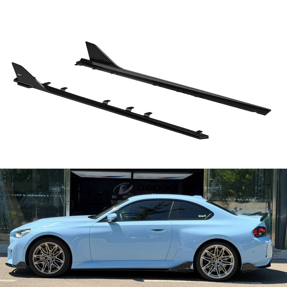 Car Craft Compatible With Bmw 2 Series G87 M2 2022-2026 Vten V Ten Bodykit Trunk Wing Roof Spoiler Splitter Front Rear After Lip Diffuser Side Skirt Cannard Trim Set