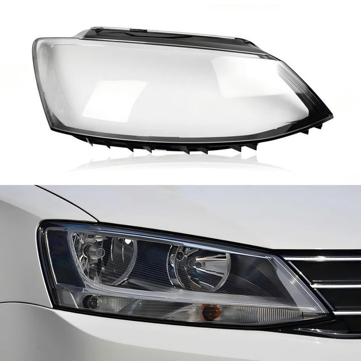 Car Craft Compatible With Volkswagen Vw Jetta 2011-2018 Headlights Headlamp Glass Lens Cover Dust Shell Transparent Plastic Shell Headlamp Replace Right Ddz-jetta-12-r