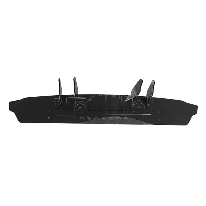 Car Craft Compatible With Mercedes Benz A Class W177 Hatchback 2019-2024 Amg Rear Bumper After Lip Splitter Skirts Diffuser Blade Style Ar-benz-076 Glossy Black - CAR CRAFT INDIA