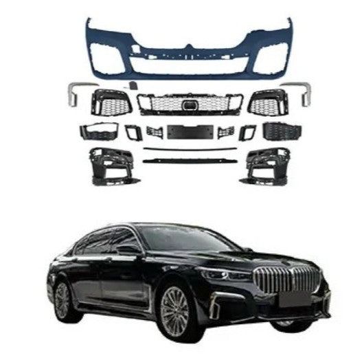 Car Craft Compatible With Bmw 7 Series G12 2019-2022 Front Bumper Upgrade Convert To M Sport M7 M760 Style Bodykit Body Kit Bumper Gc G11 12 014