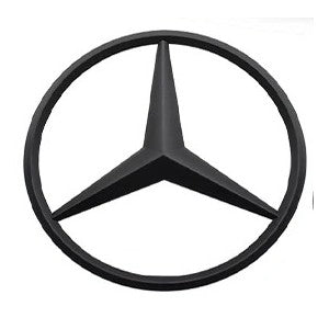 Car Craft Compatible With Mercedes A B C E S Class Ml Gl Gle Gls Cla Gla Glc Slk Grill Letter Logo Badge Emblem Sticker Rear Trunk Logo 82mm Black