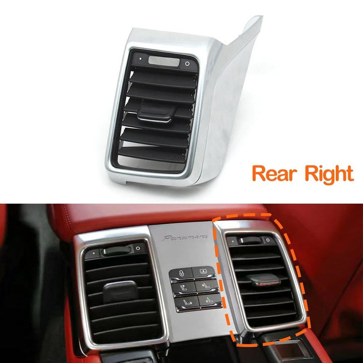 Car Craft Compatible With Porsche Panamera 970 2010-2016 Car Interior Air Conditioning Ac Vent Grille Outlet Cover Panel Trim 97055317201 Rear Right - CAR CRAFT INDIA