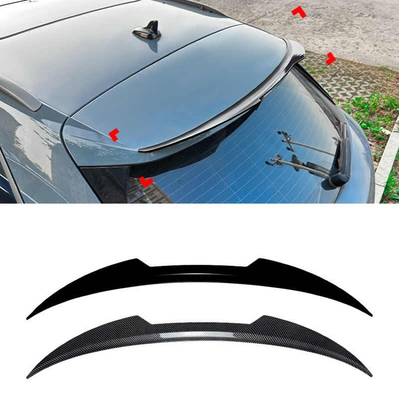 Car Craft Compatible With Audi Q3 F3 2019-2024 Rear Trunk Wing Boot Roof Lip Spoiler Zst-1394 Gb Glossy Black - CAR CRAFT INDIA