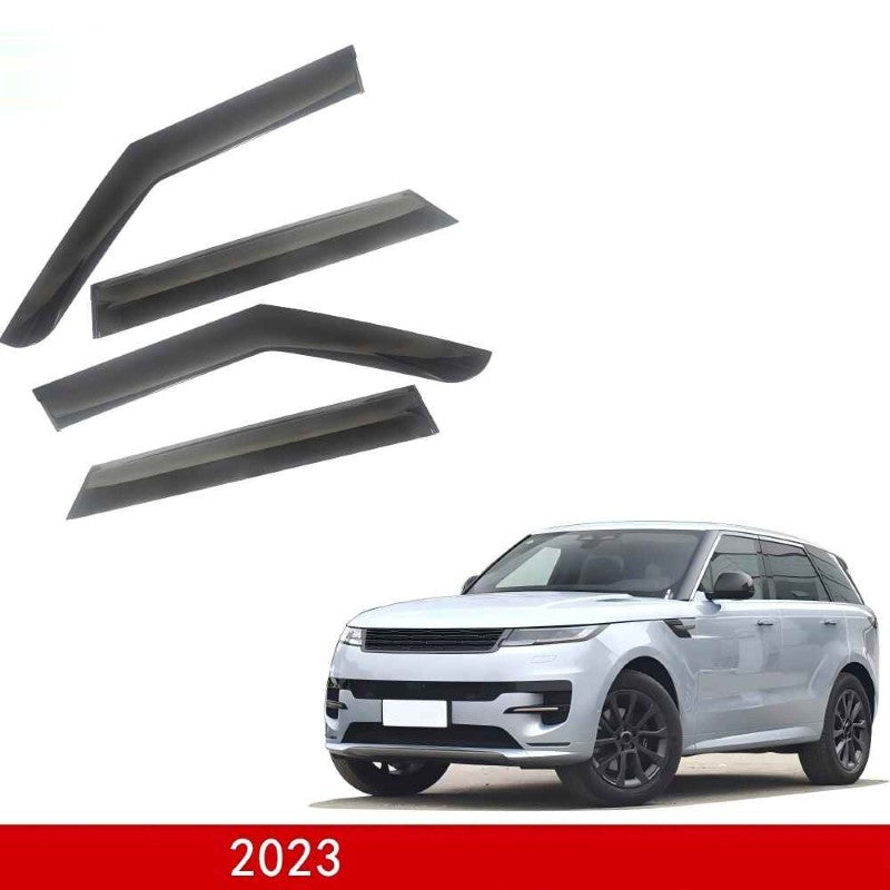 Car Craft Compatible With Land Range Rr Sport 2023-2026 Rain Shine Side Window Wind Deflectors Rain Sun Guard Door Visor Doorvisor Deflector Visor Shades Ventvisor Strip - CAR CRAFT INDIA