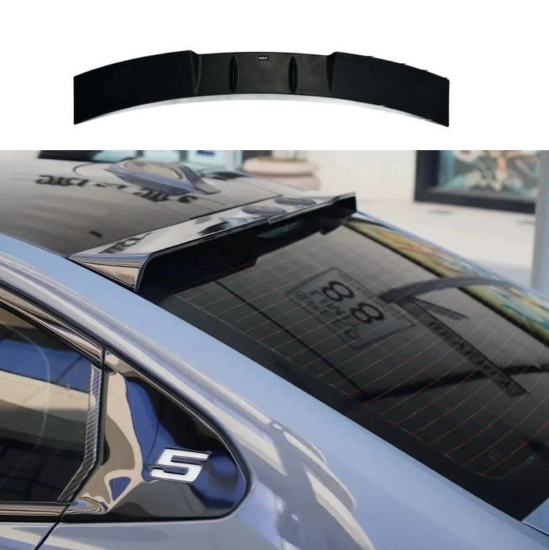 Car Craft Compatible With Bmw 5 Series G60 2024+ Wing Boot Lip Roof Spoiler Trim Skirts V Ten Vten Style - CAR CRAFT INDIA