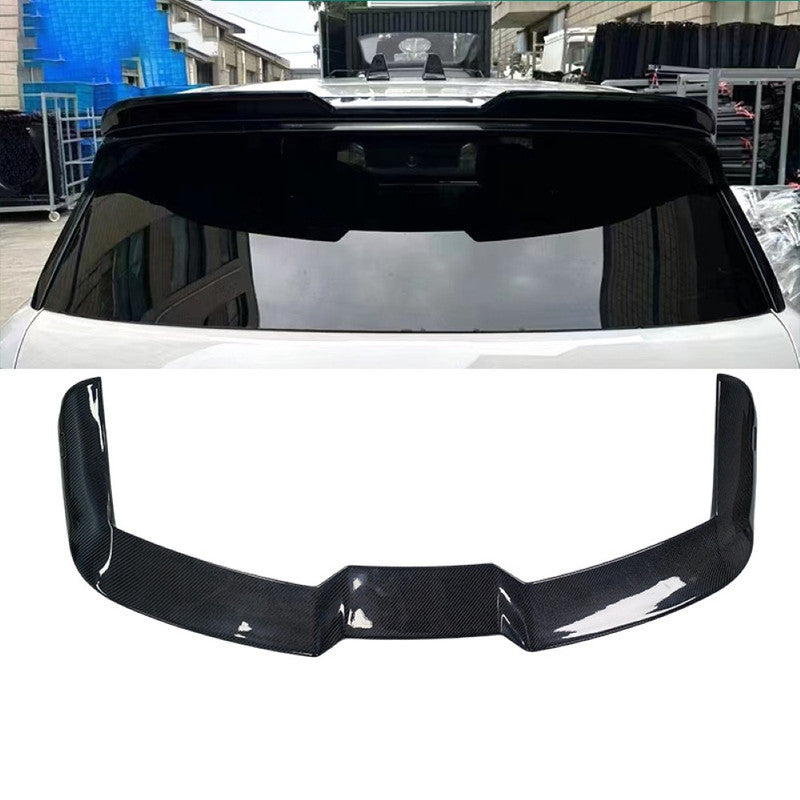 Car Craft Compatible With Land Range Rover Sport Rrs 2023+ Rear Roof Will Trunk Spoiler Lip Skirts Glossy Black