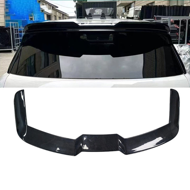 Car Craft Compatible With Land Range Rover Sport Rrs 2023+ Rear Roof Will Trunk Spoiler Lip Skirts Glossy Black
