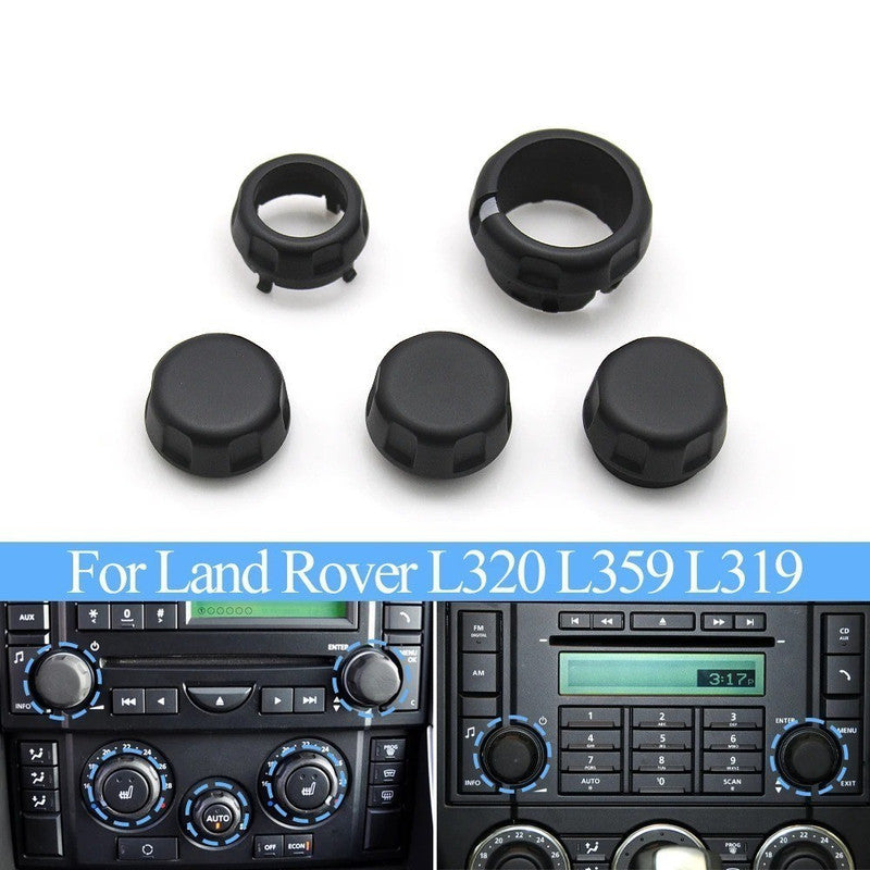 Car Craft Compatible With Land Rover Range Rover Sport L320 2005-2009 Discovery 3 L319 2004-2009 Air Condition Ac Temperature Rotary Knob Fan Auto Button Jfc000535wux-d CC-11247