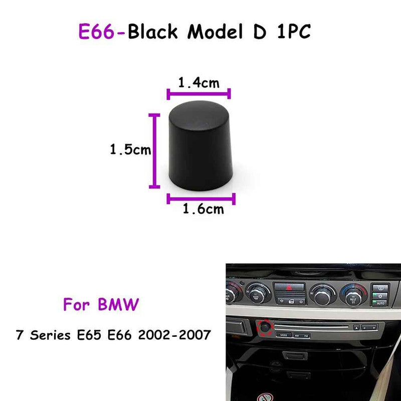 Car Craft Compatible With Bmw 7 Series E65 E66 2002–2007 Car Dashboard Cd Player Radio Audio Volume Rotary Switch Button Knob Model D 65126923320 - CAR CRAFT INDIA