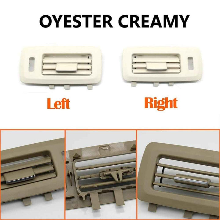 Car Craft Compatible With Mercedes Benz Gl Gls W166 X166 2012-2018 Rear Roof Ac Air Vent Grill Slider 16683016541b88 Creamy Oyster CC-10664