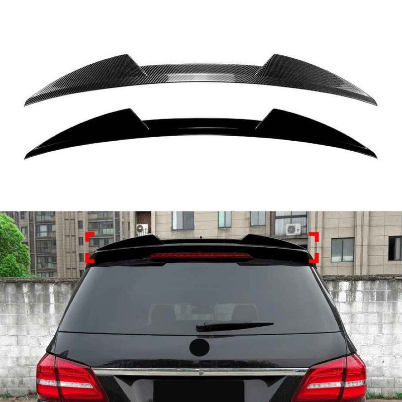 Car Craft Compatible With Mercedes Benz Gl Gls X166 W166 2013-2019 Rear Trunk Wing Boot Lip Roof Spoiler Zst-1597 Gb Glossy Black