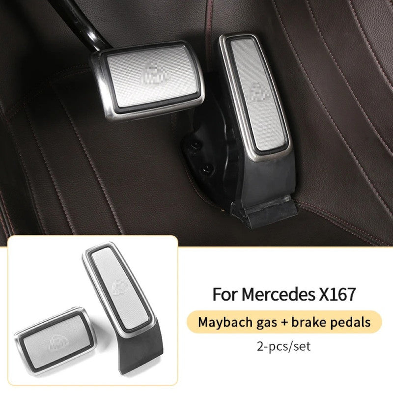 Car Craft Compatible With Mercedes Benz Gle Gls W167 X167 Maybach Style Foot Padel Paddel Accelerator Pedal Break CC-9666