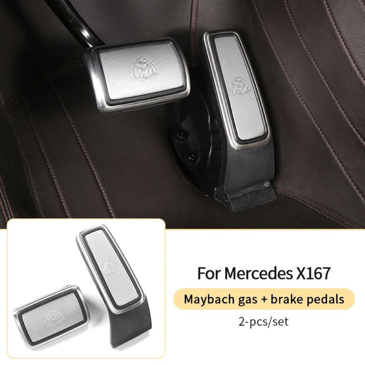 Car Craft Compatible With Mercedes Benz Gle Gls W167 X167 Maybach Style Foot Padel Paddel Accelerator Pedal Break CC-9666