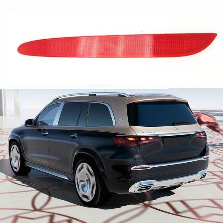 Car Craft Compatible With Mercedes Benz Gls Gle W167 X167 2019-2024 S Class W223 2021+2026 C Class W206 2021-2026 Cls Rear Bumper Light Reflector Warning Lamp Left A0998208700
