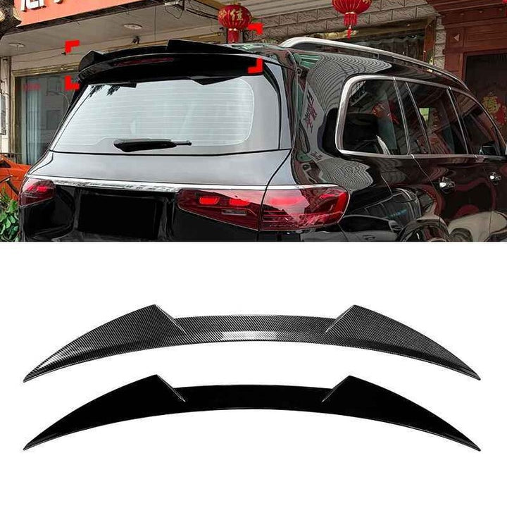 Car Craft Compatible With Mercedes Benz Gls W167 X167 2016-2016 Rear Trunk Wing Boot Lip Roof Spoiler Zst-1601 Cf Carbon Fiber Look