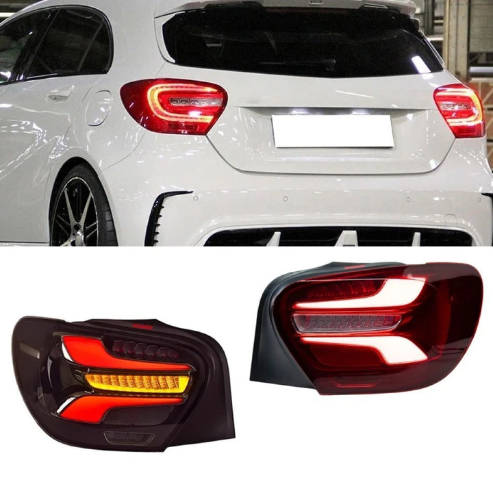 Car Craft Compatible With Mercedes Benz A Class W176 2013-2018 Car Rear Upgraded Tail Light Lamp Xenon Taillight Retrofit Upgrade Modified Led Drl Hid Smoke