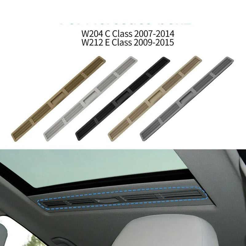 Car Craft Compatible With Mercedes Benz C Class W204 2007-2014 E Class W212 2009-2015 Car Headliner Ventilation Louver Interior Roof Sunroof Slide Handle Trim Tray 2047840053 7e94 Dark Gray - CAR CRAFT INDIA