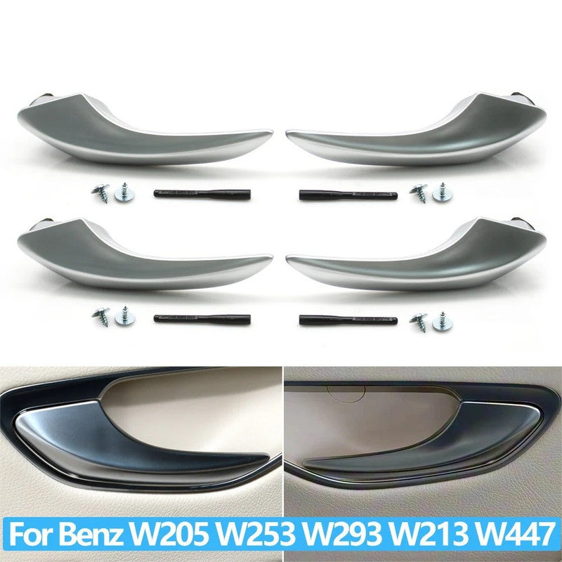 Car Craft Compatible With Mercedes C Class W205 2015-2021 Glc W253 2016-2023 Eqc W293 2018-2022 Vito W447 W448 2016-2023 E Class W213 2016-2023 Chrome Door Lock Unlock Handle Right 2057600400-c - CAR CRAFT INDIA