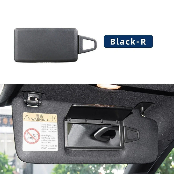 Car Craft Compatible With Mercedes Benz C Class W206 2023-2025 Car Sun Shade Visor Sunvisor Mirror Internal Makeup 20681070029051 Black Right CC-9046