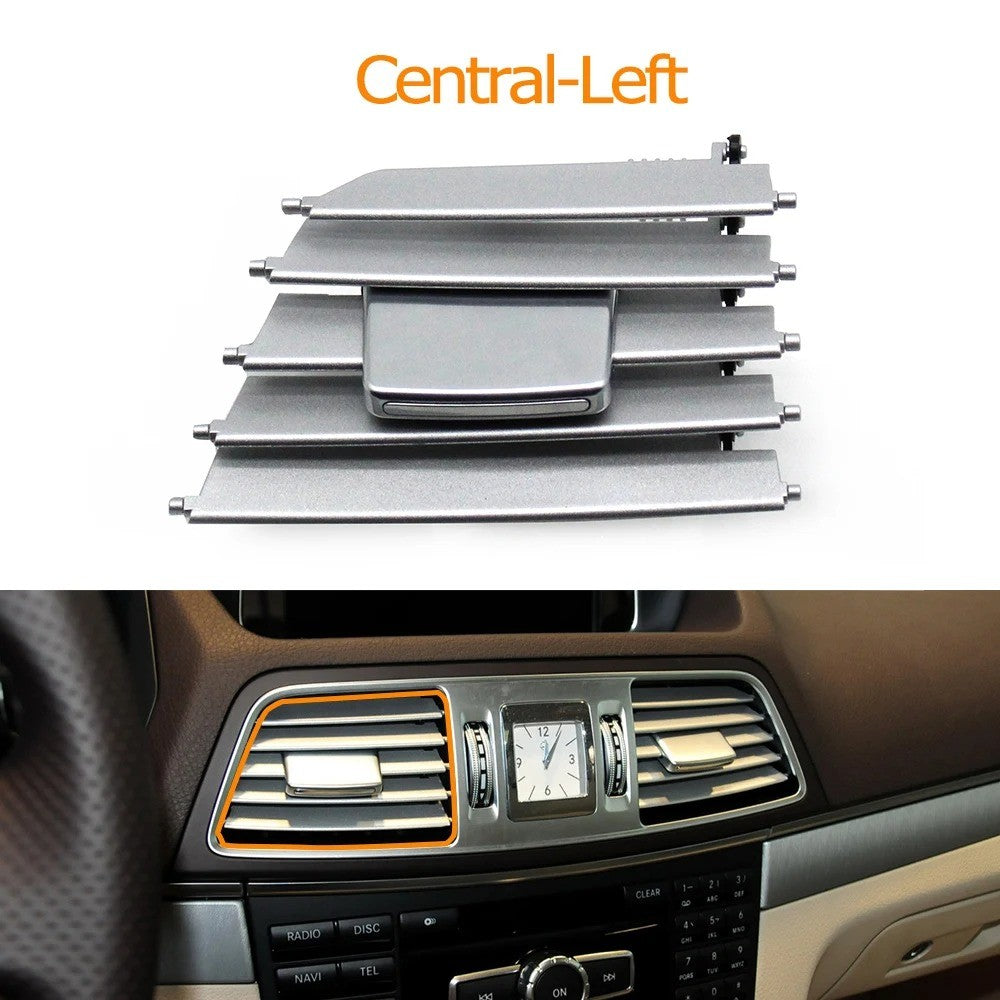 Car Craft Compatible With Mercedes Benz E Class Cabriolet Coupe W207 2013-2016 Dashboard Air Conditioner Ac Vent Slider Trim Clip Repair Kit Middle Central Left 2078300000-ml