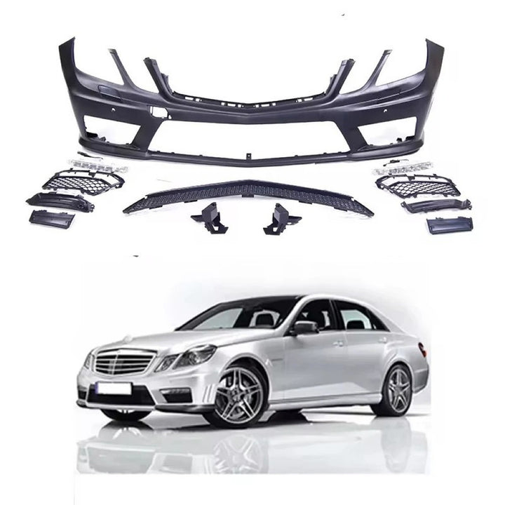 Car Craft Compatible With Mercedes E Class W212 2009-2012 Upgrade Facelift Convert To W212 Amg63 Bodykit Front Bumper CC-9663 - CAR CRAFT INDIA