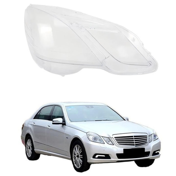 Car Craft Compatible With Mercedes Benz E Class W212 2009-2013 Headlights Headlamp Glass Lens Cover Dust Shell Transparent Plastic Shell Headlamp Replace Right Ddz-212-r