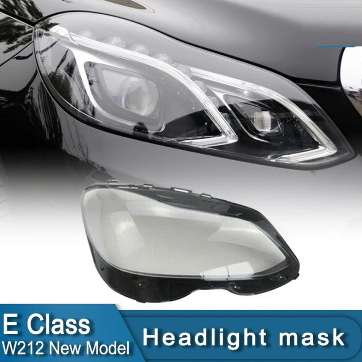 Car Craft Compatible With Mercedes Benz E Class W212 Lci 2014-2016 Headlights Headlamp Glass Lens Cover Dust Shell Transparent Plastic Shell Headlamp Replace Right Ddz-212-14