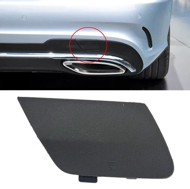 Car Craft Compatible With Mercedes E Class W212 Lci 2012-2015 Rear Bumper Trailer Tow Towing Hook Hole Cover 2128850356 Black - CAR CRAFT INDIA