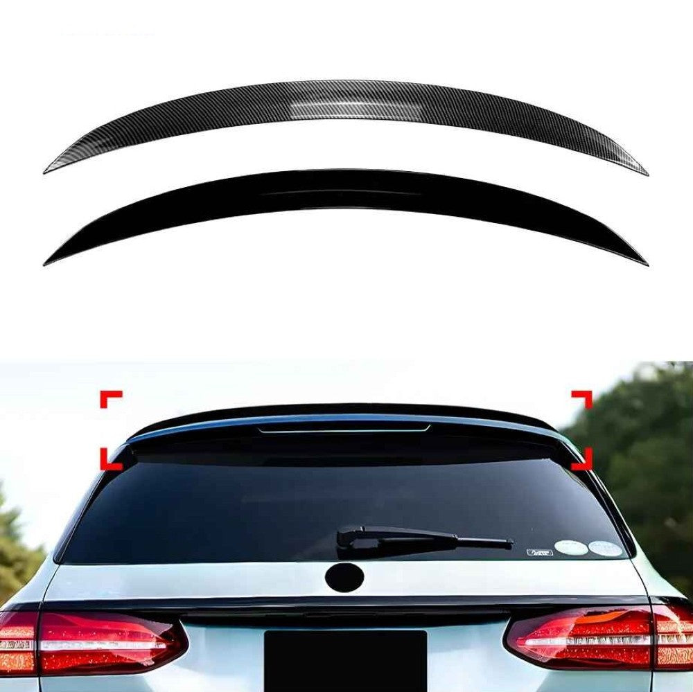 Car Craft Compatible With Mercedes Benz E Class Estate W213 S213 2016-2023 Rear Trunk Wing Boot Lip Roof Spoiler Usa Zst-1486 Gb Glossy Black
