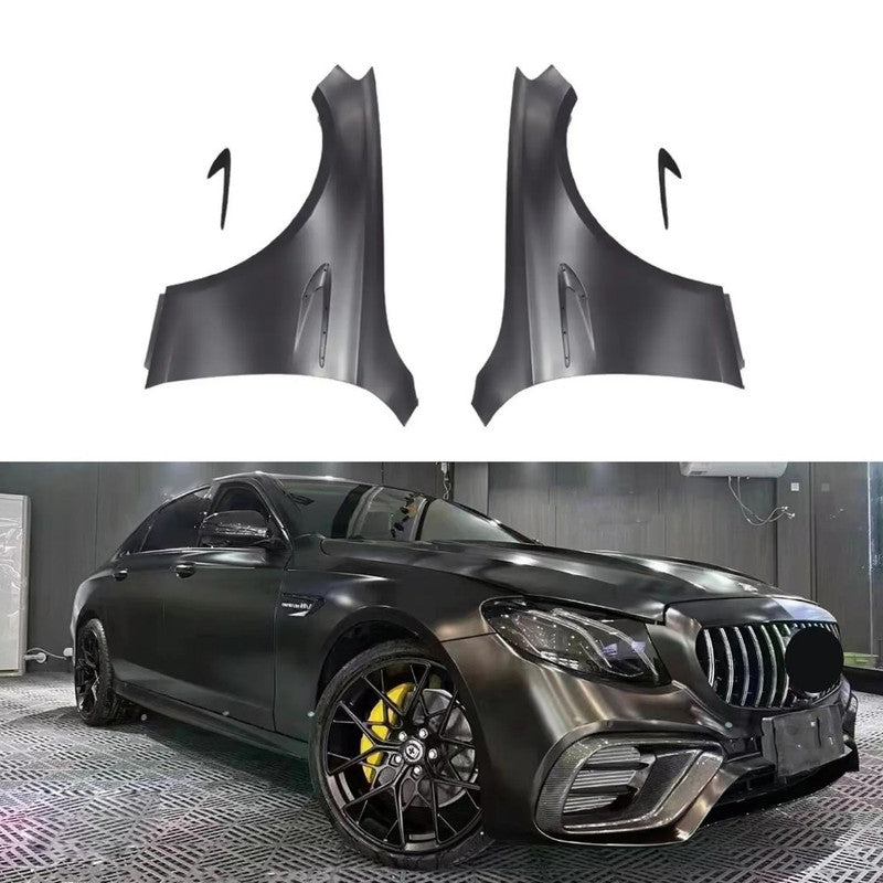 Car Craft Compatible With Mercedes Benz E Class W213 2016-2023 Amg E63 Side Fender E63 Iron Gc W213-026
