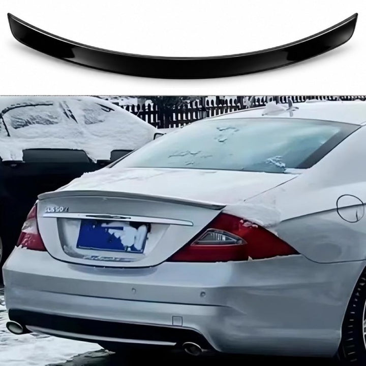 Car Craft Compatible With Mercedes Benz Cls W219 2005-2010 Rear Trunk Wing Boot Lip Spoiler Amg Style Ar-benz-0118 Gb Glossy Black CC-8570