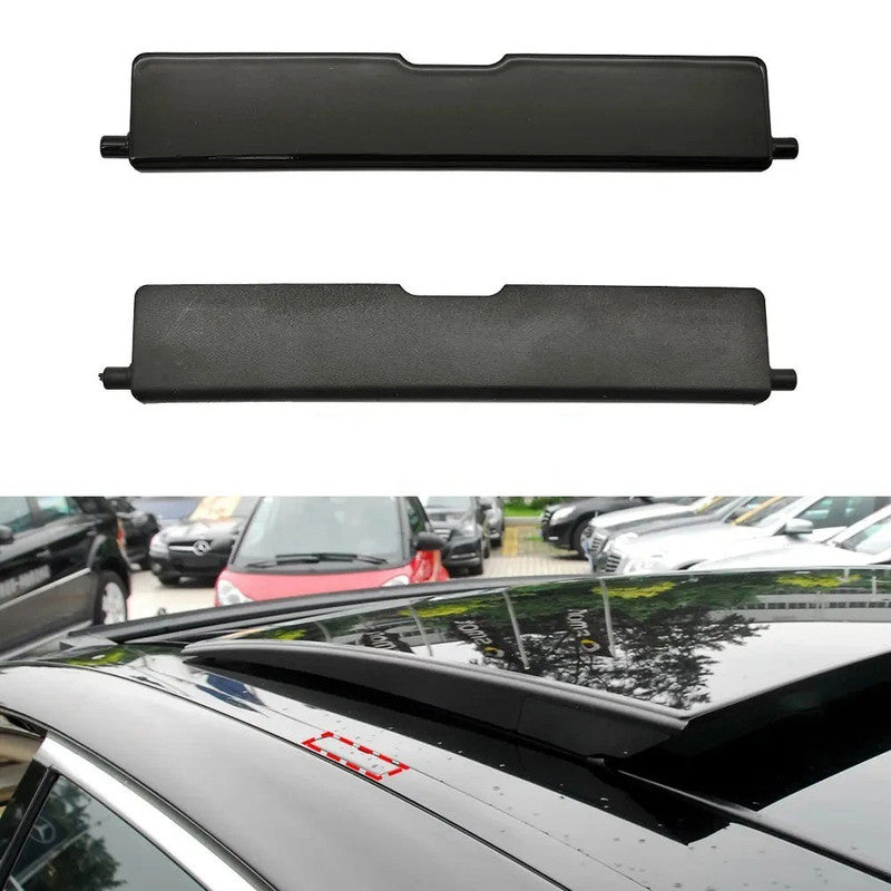 Car Craft Compatible With Mercedes Benz S Classs W221 2006-2013 Roof Rail Racks Cap Cover Shell Roof Side Garnish Lid Luggage Rack Cover 2216900980 Unpainted