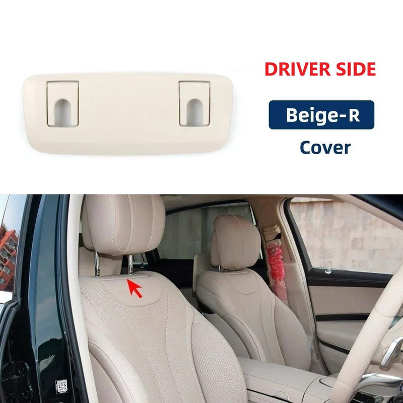 Car Craft Compatible With Mercedes Benz S Class W222 2014-2020 Seat Headrest Backrest Adjustment Clamp Cover 22291015128r73 Light Beige Driver Side CC-9057