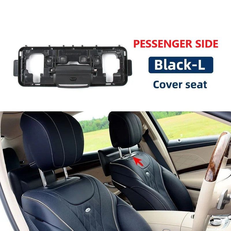 Car Craft Compatible With Mercedes Benz S Class W222 2014-2020 Seat Headrest Backrest Adjustment Clamp Cover 22291014129051 Black Pessenger Side CC-9064
